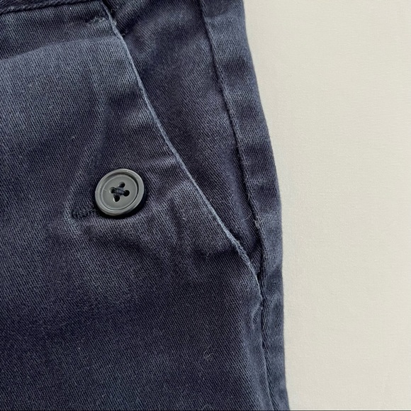 KHQ Girl’s School Uniform Pants Slacks, Navy, Size 10, Adjustable Waist - Picture 3 of 6